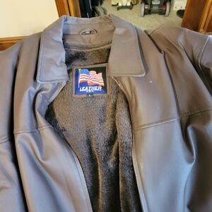 Men's Brown Leather Jacket